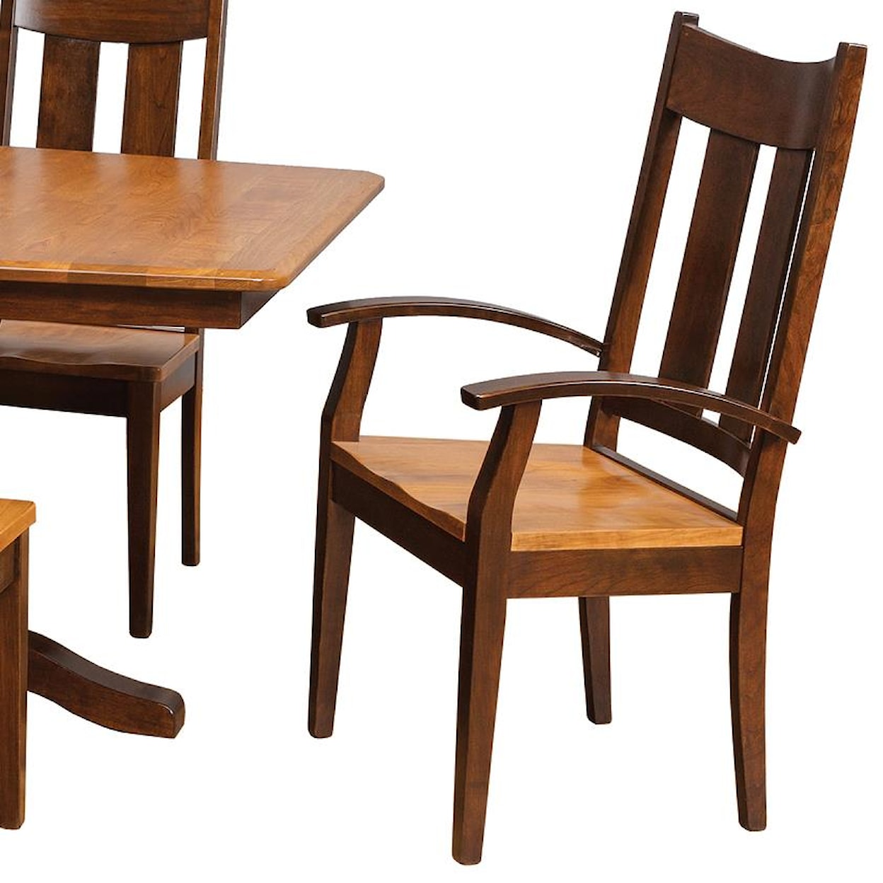 Daniels Amish Chairs and Barstools Tampa Arm Chair