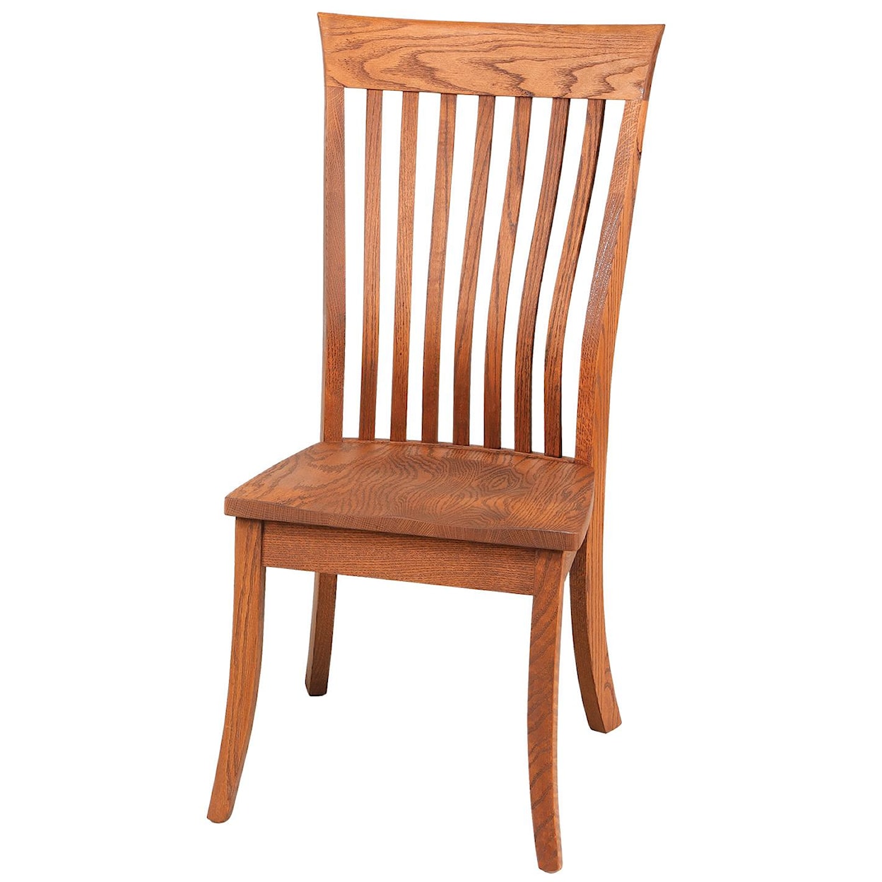 Daniel's Amish Chairs and Barstools Lawrence Lumbar Side Chair