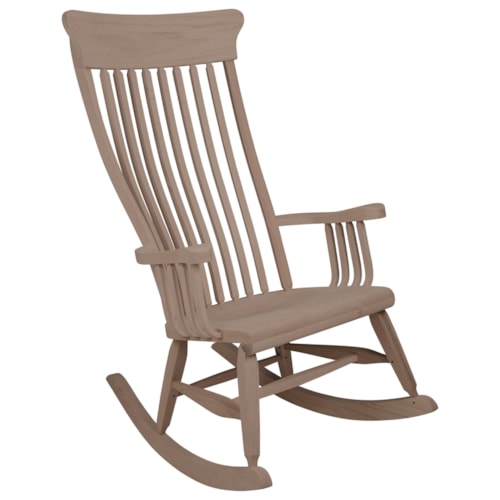 Solid Wood Rocking Chair
