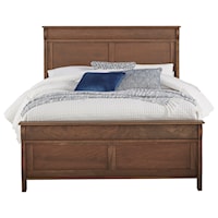 Customizable Solid Wood Queen-Size Bed