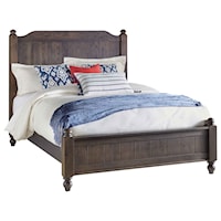 Solid Wood Queen Post Frame Bed