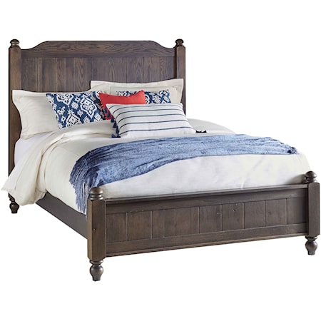 Solid Wood Queen Post Frame Bed