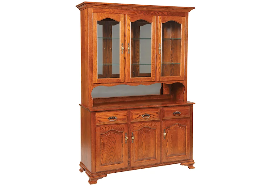 Hutch and Buffets Harvest Hutch and Buffet by Daniel's Amish at VanDrie Home Furnishings