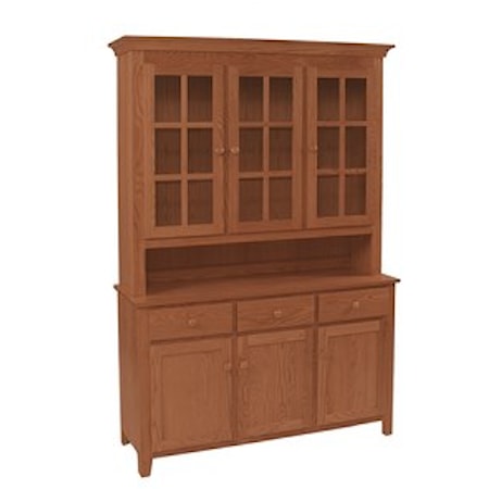 Shaker Deluxe Hutch &amp; Buffet