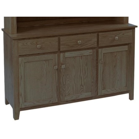 3-Door Deluxe Buffet