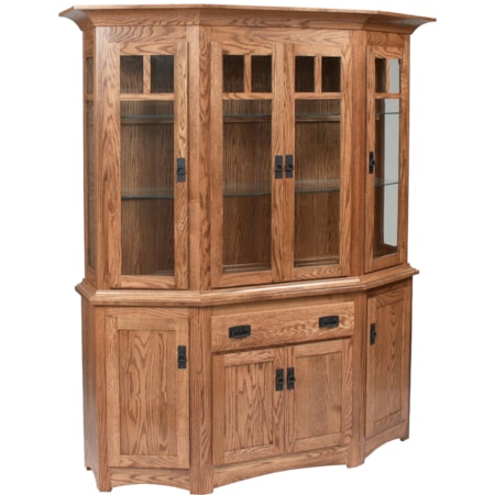 Canted Hutch and Buffet