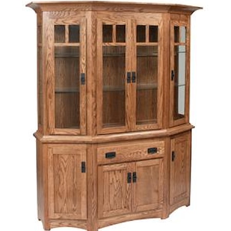 Canted Hutch and Buffet