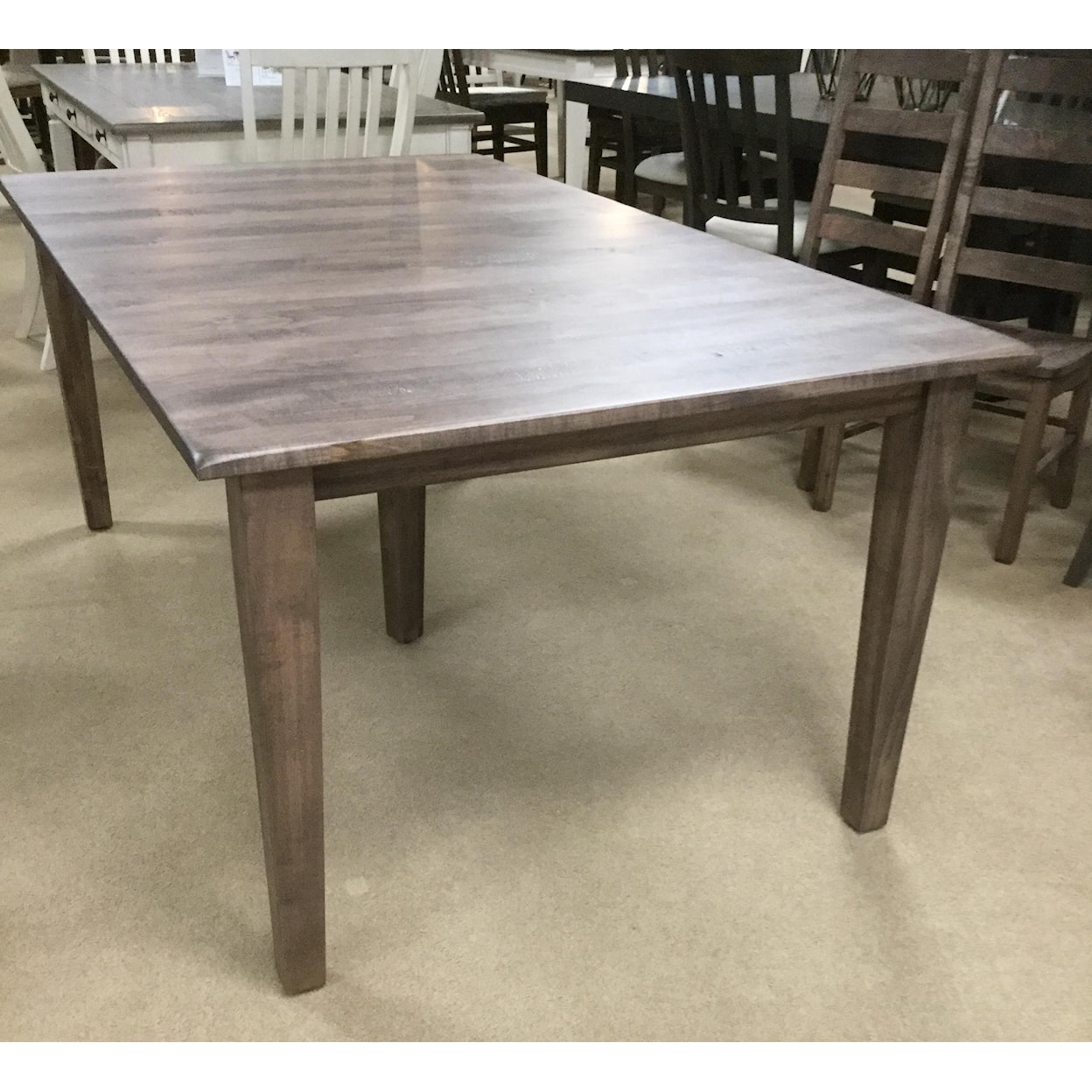 Daniel's Amish Leg Customizable Dining Table