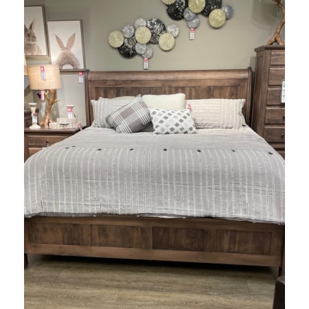 King Sleigh Bed