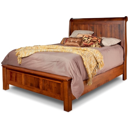 Queen Sleigh Bed