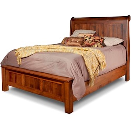 Queen Sleigh Bed