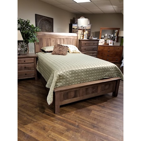 Queen Sleigh Bed