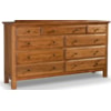 Daniel's Amish Lewiston Double Dresser