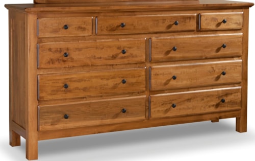 9-Drawer Double Dresser
