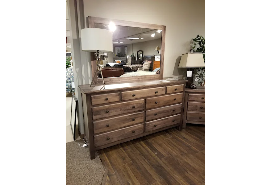 Lewiston Double Dresser by Daniel's Amish at VanDrie Home Furnishings