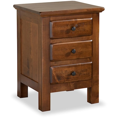 3-Drawer Nightstand