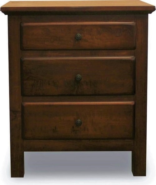 Lewiston 3-Drawer Nightstand