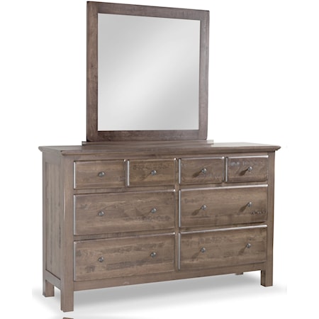 Dresser and Mirror