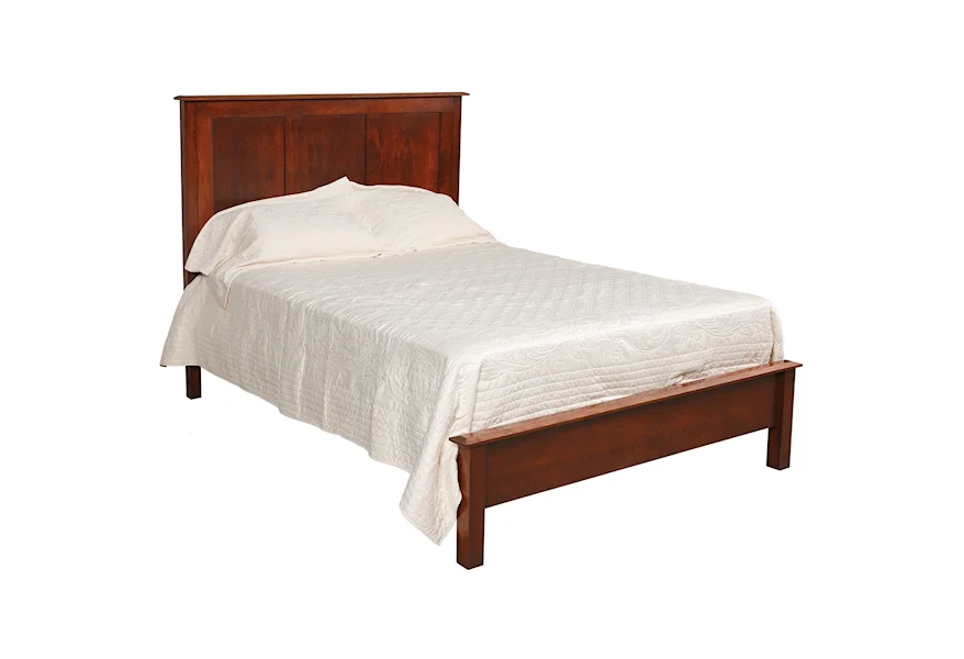 Manchester Solid Wood Queen Bed by Daniel's Amish at VanDrie Home Furnishings
