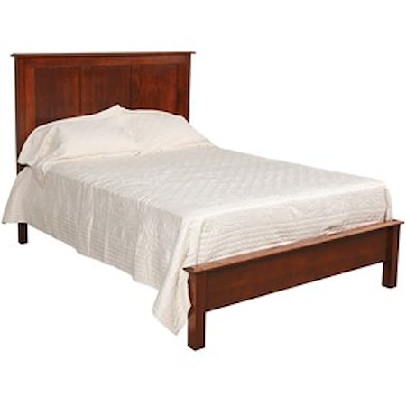 Solid Wood Queen Bed