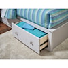 Daniel's Amish Mapleton Twin Pedestal Bed w/ 2 Drawers on 1 Side