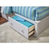 Daniel's Amish Mapleton Twin Pedestal Bed w/ 2 Drawers on 1 Side