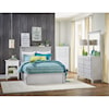 Daniel's Amish Mapleton Queen Pedestal Bed w/ 2 Drawers on Each Side
