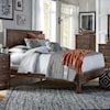 Daniels Amish Mapleton King Bed with Low Footboard