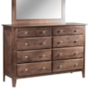 Daniel's Amish Mapleton 8-Drawer Double Dresser