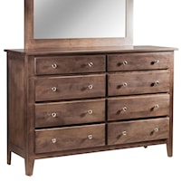 8-Drawer Double Dresser