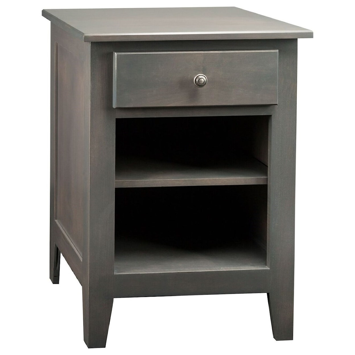 Daniel's Amish Mapleton 1-Drawer 1-Shelf Nightstand