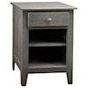 Daniels Amish Mapleton 1-Drawer 1-Shelf Nightstand