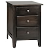 Daniel's Amish Mapleton 3-Drawer Nightstand