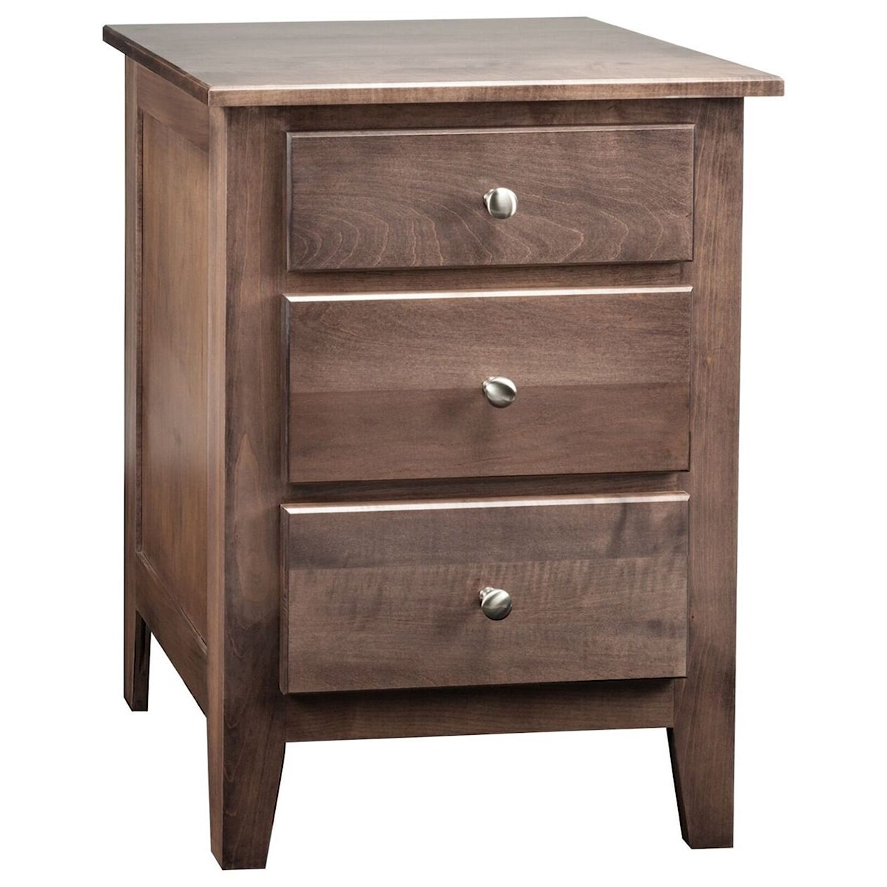 Daniel's Amish Mapleton 3-Drawer Nightstand