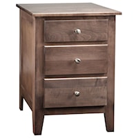 3-Drawer Nightstand