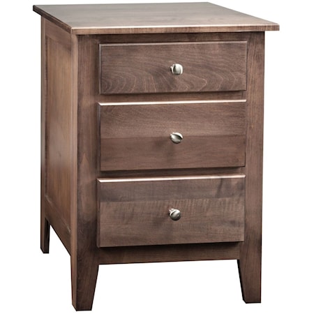 3-Drawer Nightstand