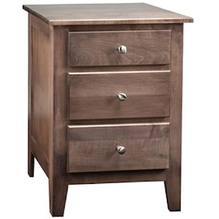 3-Drawer Nightstand