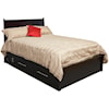 Daniels Amish Metropolitan Queen Pedestal Bed