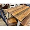 Daniel's Amish Reclaimed Barnwood 6-PC Customizable Dining Set