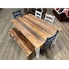 Daniel's Amish Reclaimed Barnwood 6-PC Customizable Dining Set