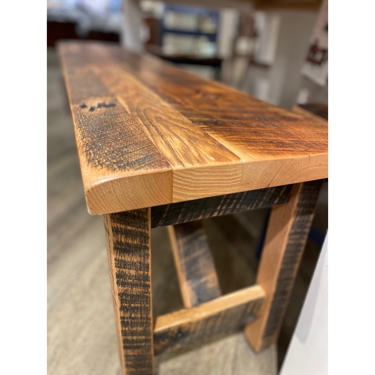 Daniel's Amish Reclaimed Barnwood 6-PC Customizable Dining Set