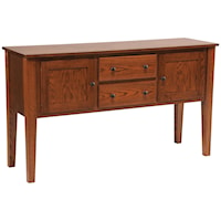 Shaker Sideboard w/ 2 Drawers