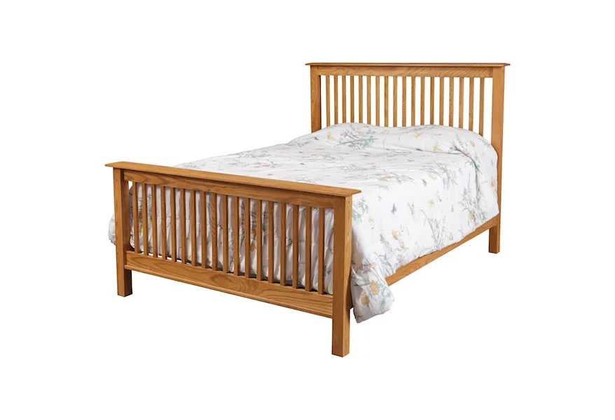 Simplicity Queen Bed by Daniel's Amish at Pilgrim Furniture City