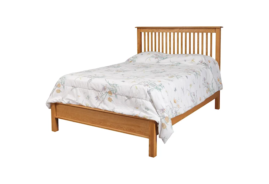 Simplicity Queen Bed by Daniel's Amish at Saugerties Furniture Mart