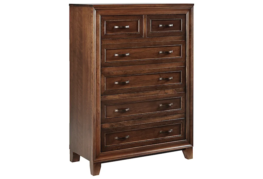 Summerville 7-Drawer Chest by Daniel's Amish at Saugerties Furniture Mart