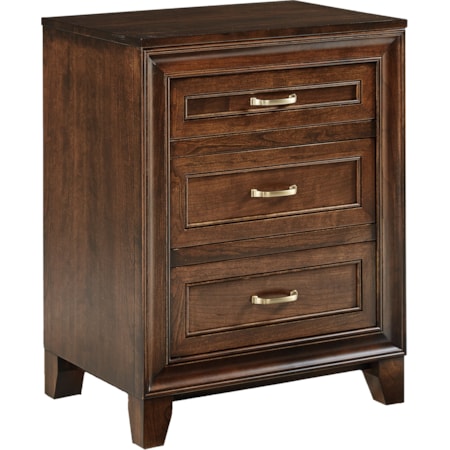 3-Drawer Nightstand