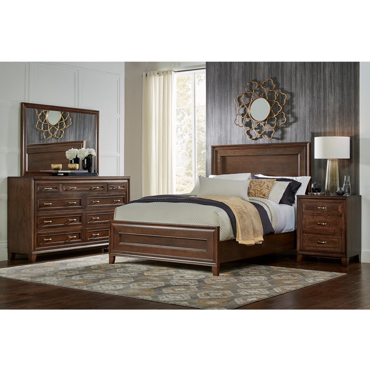 Daniels Amish Summerville 3-Drawer Nightstand