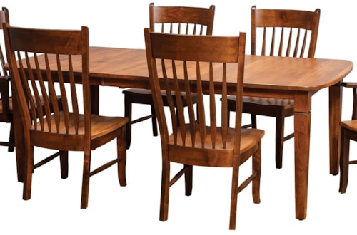 Distressed Rectangular Dining Table