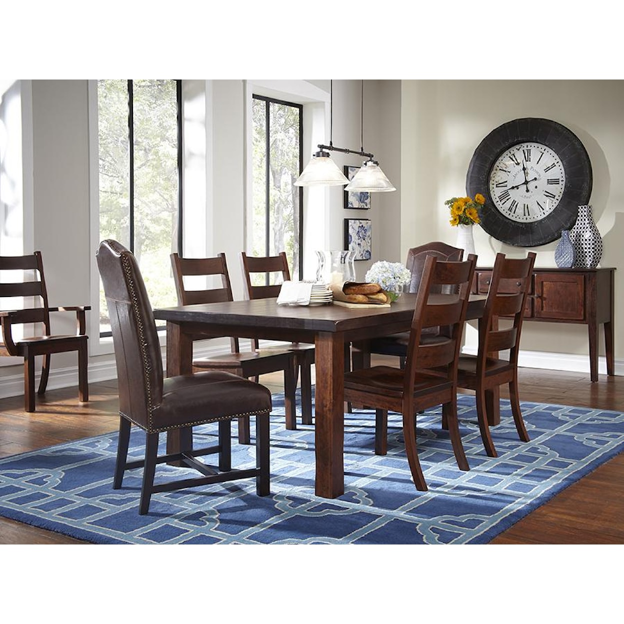 Daniel's Amish Westchester Solid Wood Dining Table