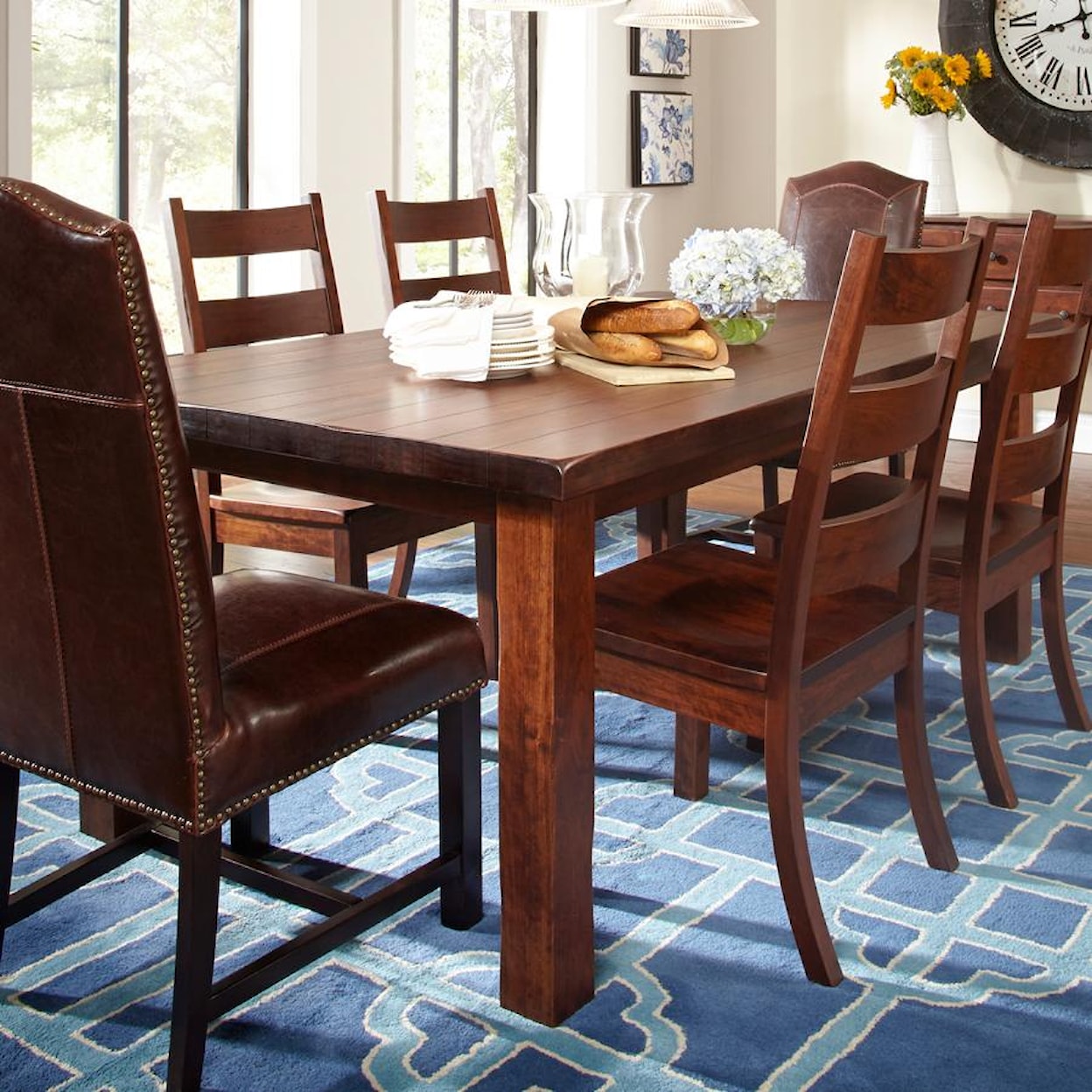 Daniel's Amish Westchester Solid Wood Dining Table